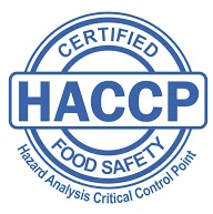 HACCP Certified Logo